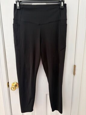 PINK Victoria's Secret Black High-Rise Pocket Leggings